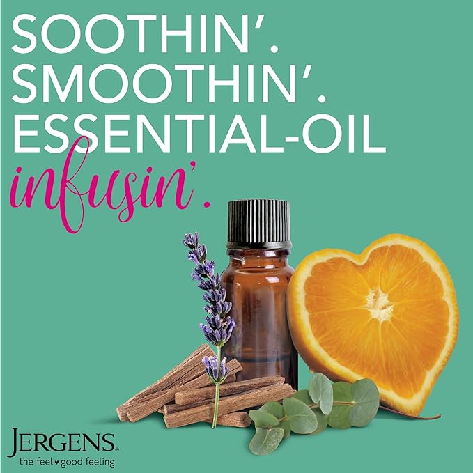 Jergens Sweet Citrus Body Butter, Hand and Body Lotion, Moisturizer - Image 2