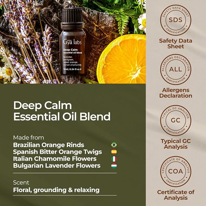 Gya Labs Deep Calm Essential Oil Blend - Image 6