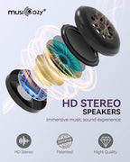 MUSICOZY Sleep Headphones Bluetooth 5.4 Headband Headphones Super Soft & - Image 5