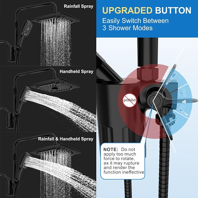 ELLO&ALLO Filtered Rain Shower Head - Image 4