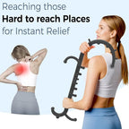 Back and Neck Massager for Pain Relief Deep Tissue, Upgraded Full Body Trigger - Image 3
