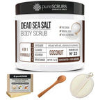 pureSCRUBS Premium Coconut Body Scrub Set - Image 8