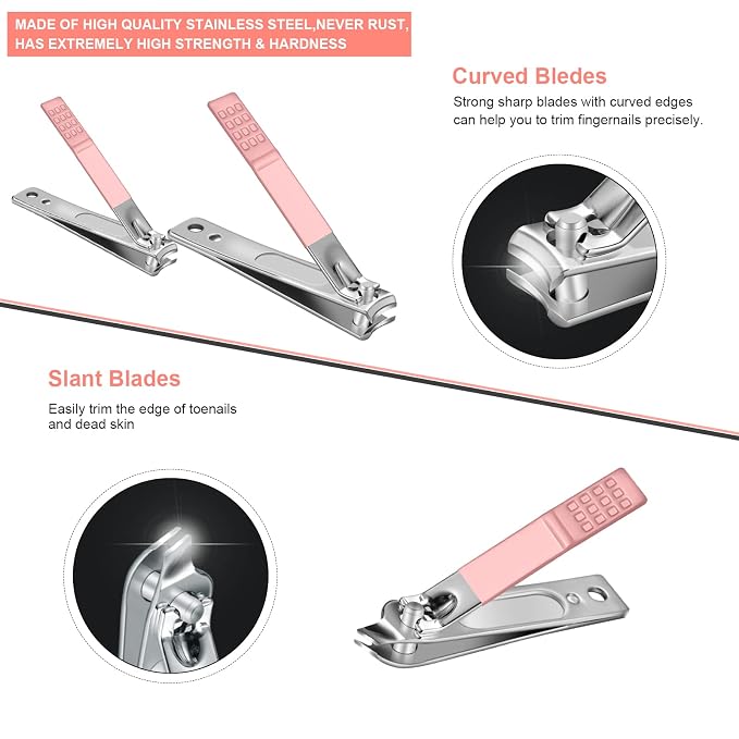 Manicure Set Professional Pedicure Kit Nail Clippers Kit - Image 2