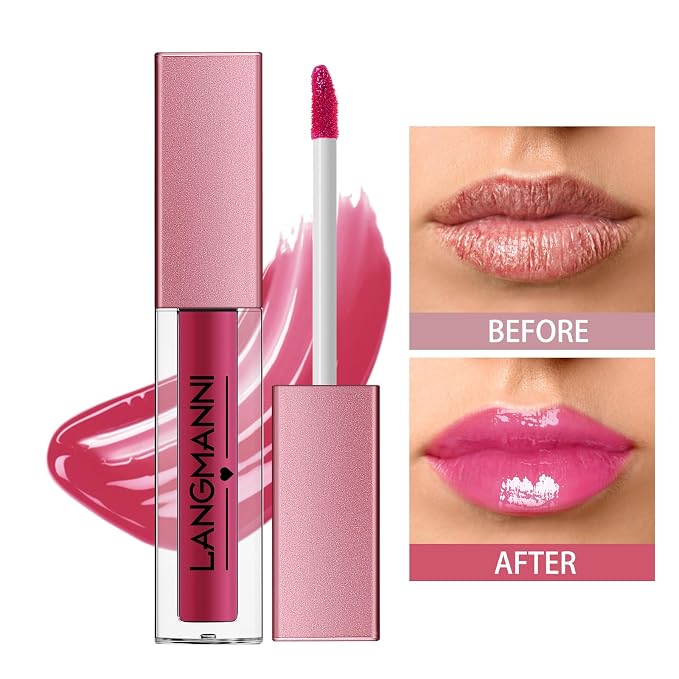 LANGMANNI 12Pcs Lip gloss Collection Makeup Set, Shiny Smooth Soft Liquid Lip - Image 2