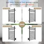 Wall Mounted Towel Warmer 12 Bars - Image 2