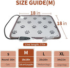 GOLOPET Cat Heating Pad 18x18 in - Image 2