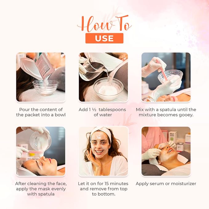 Peel-Off Jelly Mask Premium Modeling "Rubber Mask" Spa Set - Image 4