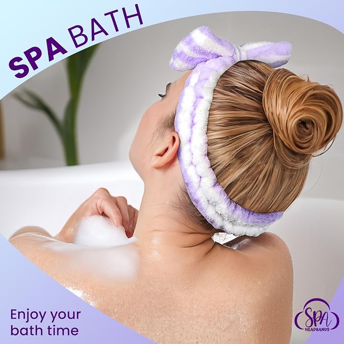 YGDZ Spa Headband, Spa Gifts for Women, Skincare Headband for Washing Face - Image 7