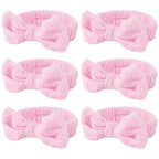 Casoty Pink 6 Pcs Spa Headband, Hair Band by Casoty