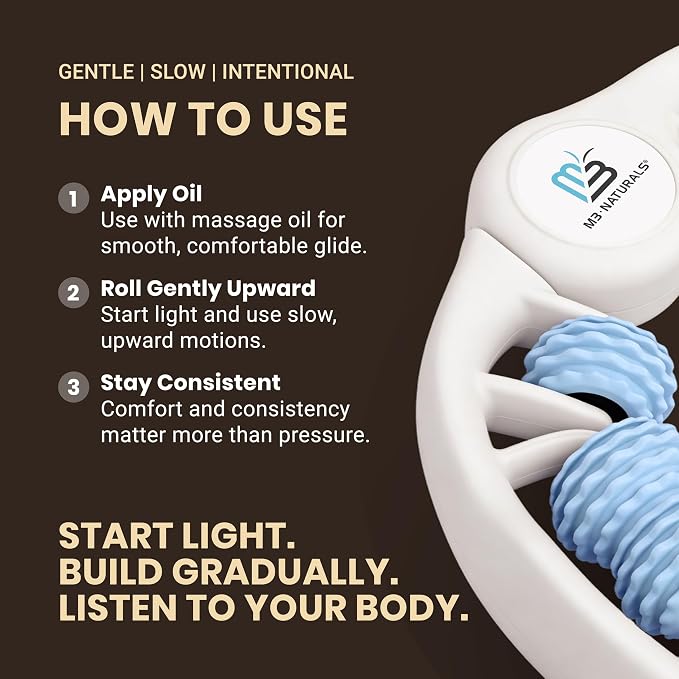 Anti Cellulite Roller & Lymphatic Drainage Massager | Fascia Blaster - Image 11