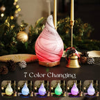 Porseme 280ml Essential Oil Diffuser Glass Color Changing Aroma Air Diffusers - Image 2