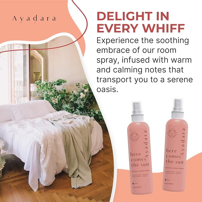 Ayadara Natural Room Spray, 4 oz, Aromatherapy - Image 7