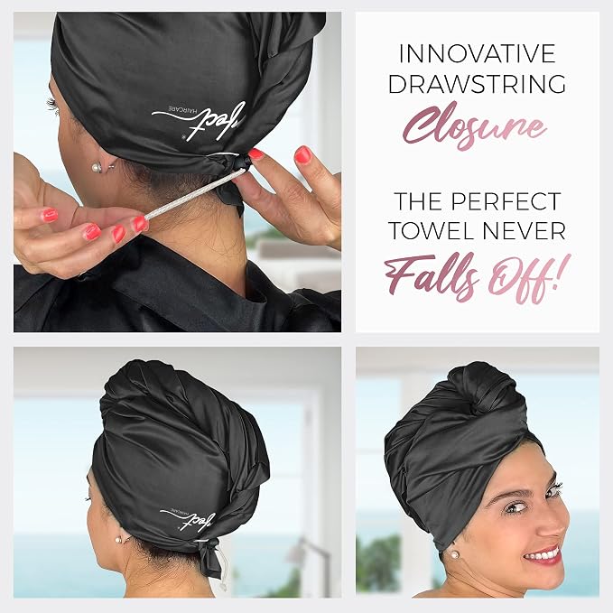 Microfiber Hair Towel Wrap - Image 4