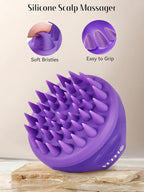 HEETA Scalp Massager with Soft Silicone Bristles - Image 3