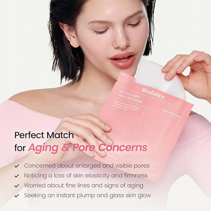 BIODANCE Bio-Collagen Real Deep Mask, Hydrating Overnight Hydrogel Face Mask - Image 6
