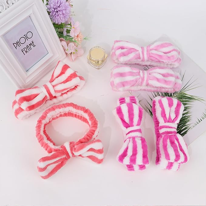 Casoty 6 Pcs Spa Skincare Headband - Image 6