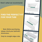 2 Pack Bathtub Splash Guard for Tub - Image 6