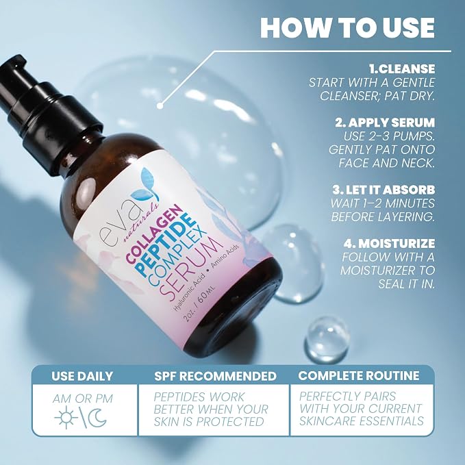 Collagen Serum for Face by Eva Naturals - Image 5