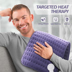 Heating Pad for Pain Relief | Electric Heat Pad for Back, Shoulder & Cramps | 6 - Image 8