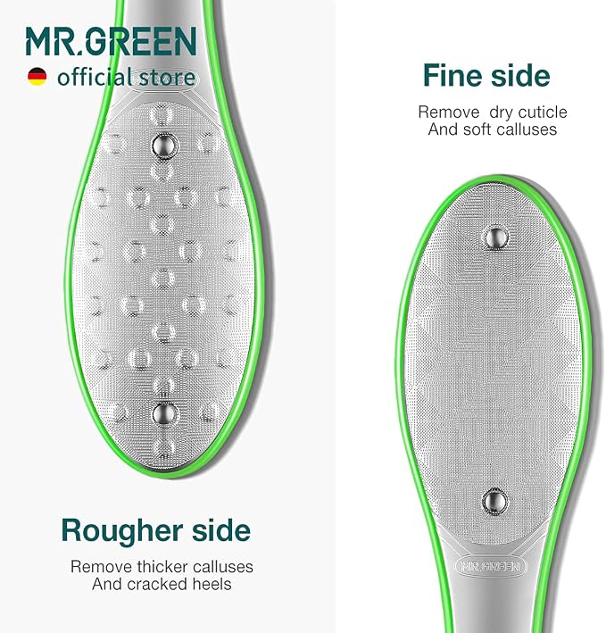 MR.GREEN Foot File Double Sided Pedicure Foot Care Tools Professional Callus - Image 4