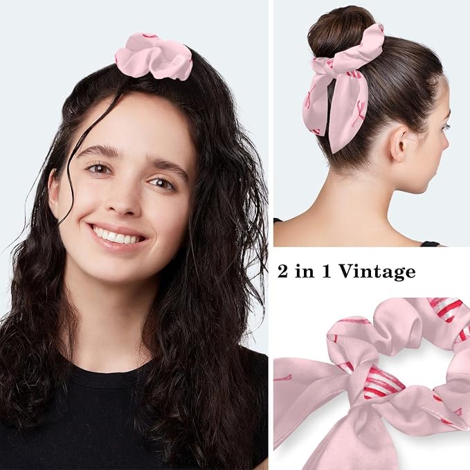 Women's Working Caps with Scrunchies Tarot Pattern Background Lace-Up Hat - Image 5