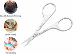 Cuticle Scissors Extra Fine Curved Blade, Extra Slim Scissors - Image 4