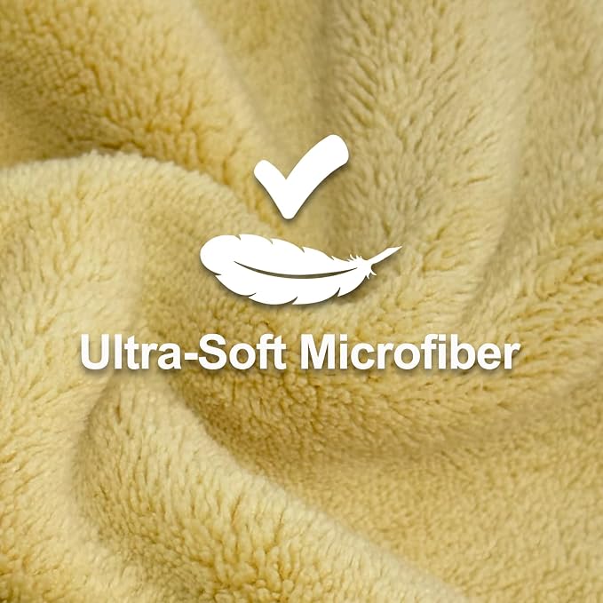 Jseng 3Packs Microfiber Hair Towel - Image 2
