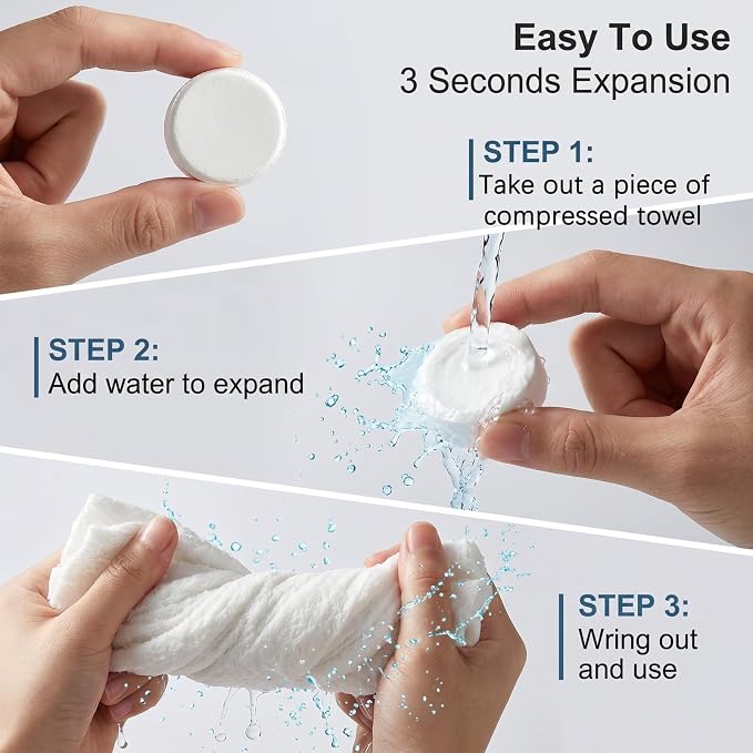 Disposable Face Towel, Portable Compressed Towel hot face towel hot towel - Image 4
