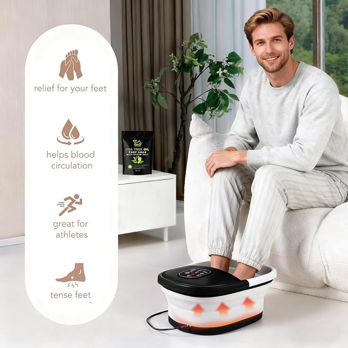 Collapsible Foot Spa Bath Massager - Image 7