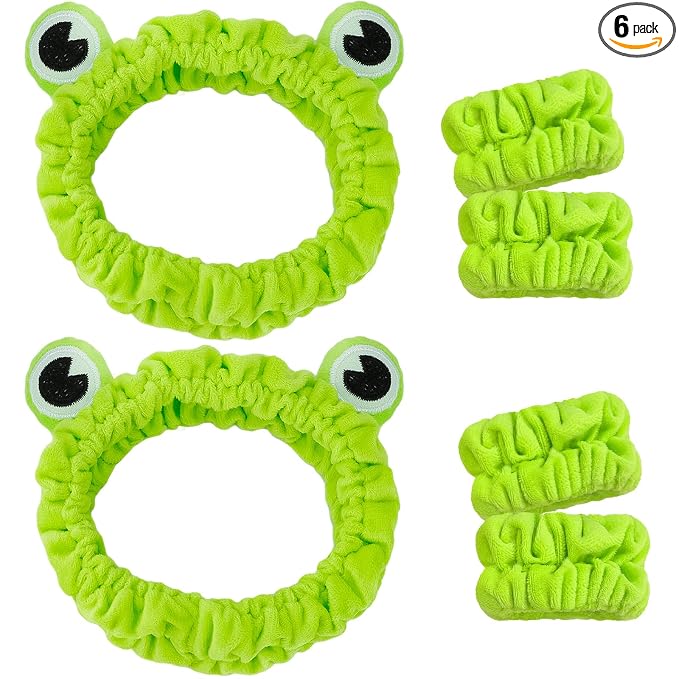 Skincare Headband Frog by Tihebax