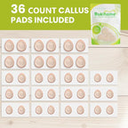 Bukihome Extra Thick Callus Remover, Felt Callus Pads, Protect Calluses from - Image 2