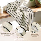 Jacquotha Cotton Hair Towel Wrap - Image 2