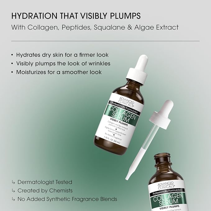 Advanced Clinicals Collagen Serum - Image 2