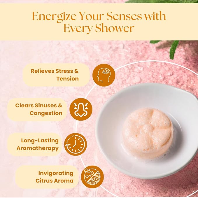 TLG Refresh Shower Steamers Aromatherapy 7 Pack – USA Made - Image 3