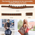 Guasha Wood Massage Stick Tools Wooden Therapy Scraping Lymphatic Drainage - Image 6
