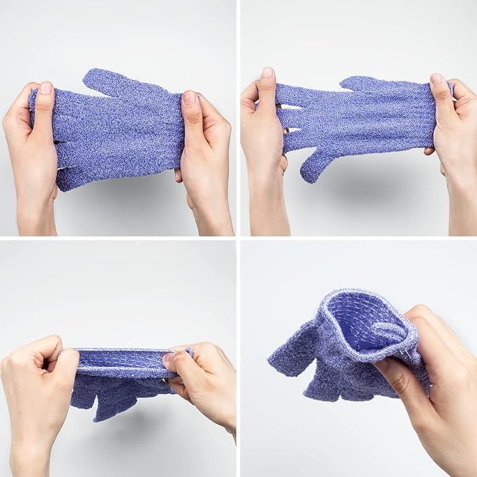30 Pcs Exfoliating Gloves for Shower, 15 Colors Body Exfoliator Glove - Image 6