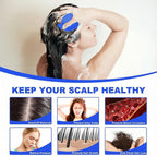 Meartchy Silicone Scalp Massager Shampoo Brush, Scalp Brush - Image 4