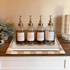 Large Bathroom Vanity Tray – 13" x 8" Oak Decorative Wooden Tray - Image 3
