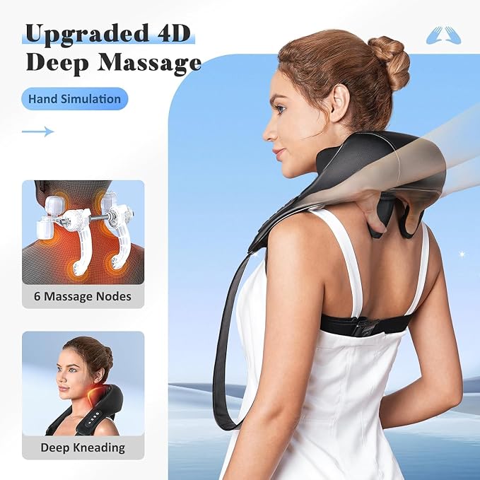 Valentine's Day Gift for Women Men, Neck and Shoulder Massager - Image 3