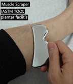 4 in 1 Stainless Steel Muscle Scraper Tool Set, Gua Sha Massage Scraper - Image 4