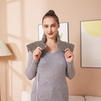 Ambershine 19''x24'' Weighted Neck & Shoulder Heating Pad, 2.5lbs - Image 4