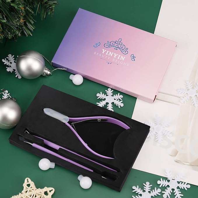 Cuticle Trimmer with Cuticle Pusher and Cutter-YINYIN Cuticle Nipper - Image 7