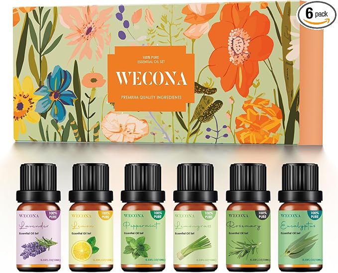 Pure Essential Oil Set by WECONA-NaturalRemedies
