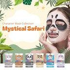 Epielle Character Face Mask Mystical Safari 6 Pack, Fun & Effective Korean Skin - Image 2