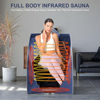Infrared Sauna, Portable Personal Sauna, Full Body Home SPA Tent, Separate - Image 4