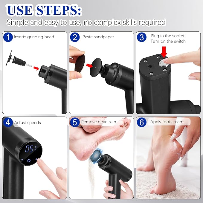 Upgraded Electric Callus Remover - Image 5