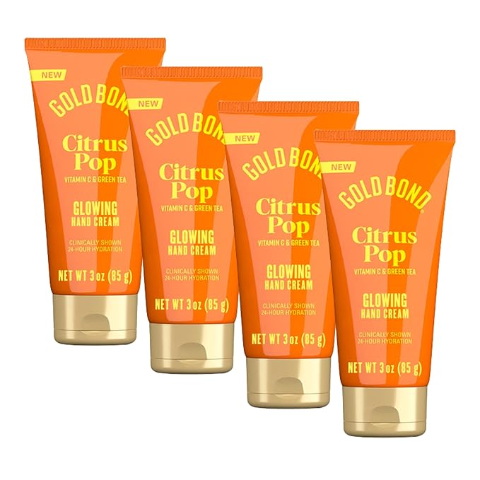 Gold Bond Citrus Pop Glowing Hand Cream Set by GoldBond