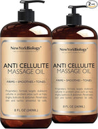 New York Biology Anti Cellulite Massage Oil 8 Fl Oz – Made by New+York+Biology