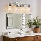 MOKATNG 4-Light Bathroom Light Fixtures, Vanity Light - Image 7