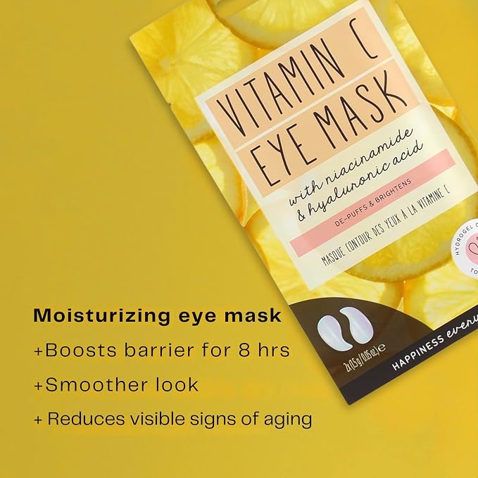 Oh K! Eye Mask - Vitamin C - Hydrating Under Eye Patches - Undereye Patches - Image 6